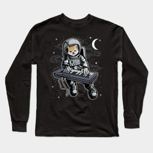 Astronaut Organ Dogelon Mars ELON Coin To The Moon Crypto Token Cryptocurrency Blockchain Wallet Birthday Gift For Men Women Kids Long Sleeve T-Shirt